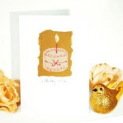 Embroidered Greeting Card ..